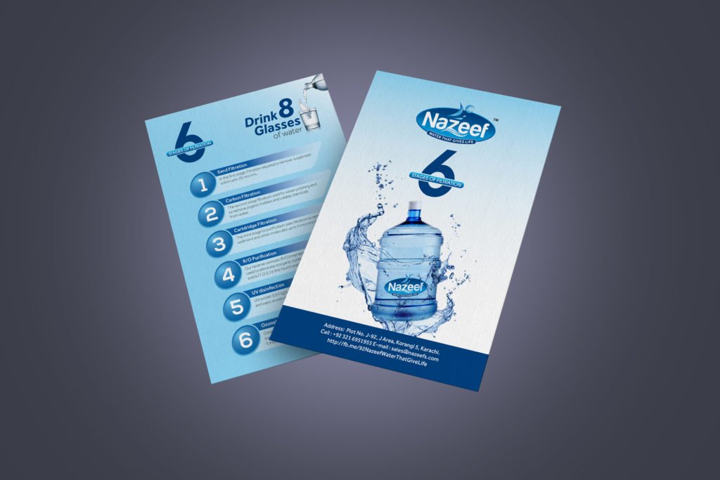 Nazeef Flyer - Freelance Branding